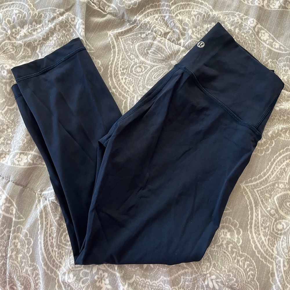Lululemon Wunder Under Cropped Leggings - Picture 2 of 3